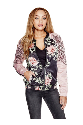 Luba Bomber Jacket | GUESS.ca