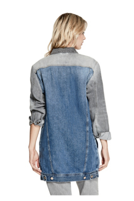 Jessie Longline Denim Jacket