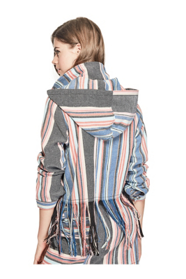 guess fringe jacket
