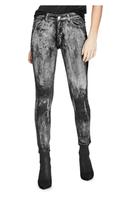 Tie-Dye Mid-Rise Skinny Jeans | GUESS.com