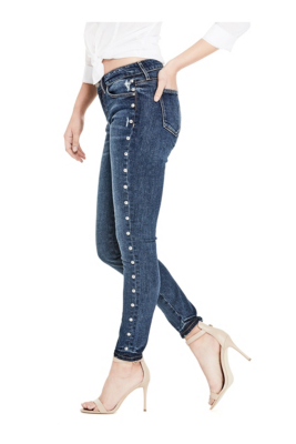 guess studded jeans