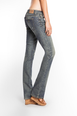 Starlet Low-Rise Straight Leg Jeans - Noisy Wash | GUESS.ca
