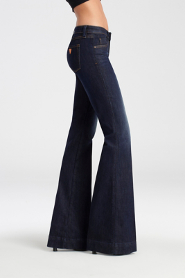 Brittney Flare Jeans - Radio Wash | GUESS.com