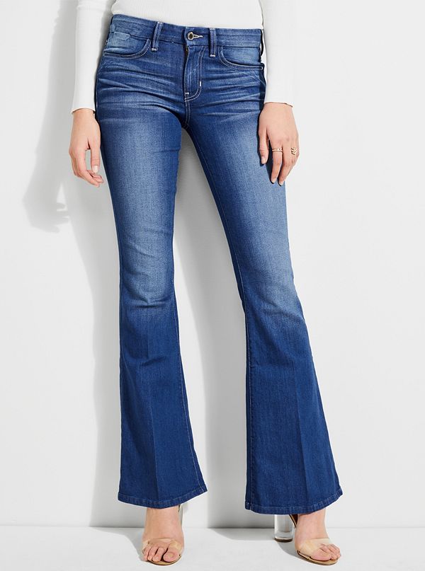 Charlotte Flare Jeans | GUESS.com