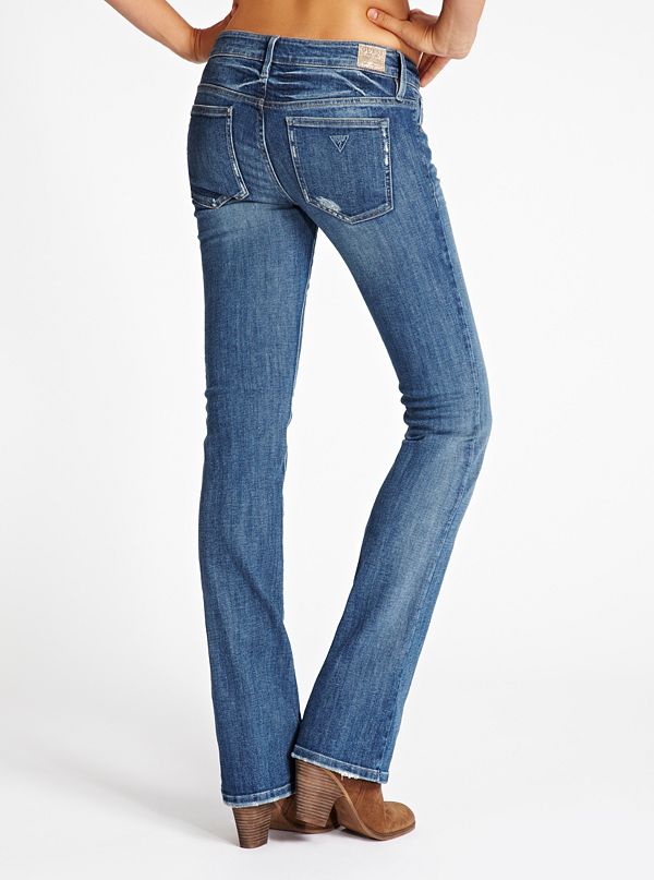 Kate Low-Rise Bootcut Jeans | GUESS.com