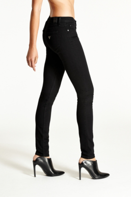 low rise black skinny jeans