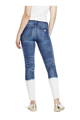 MidRise DipDye Skinny Jeans