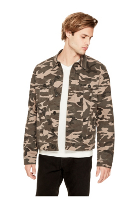 guess camo jacket