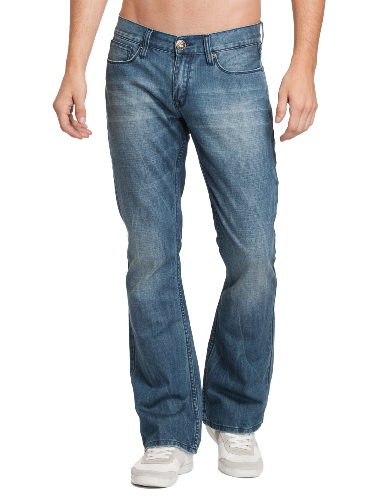 GUESS Marcus Relaxed Bootcut Jeans in Marcus Fit - 33