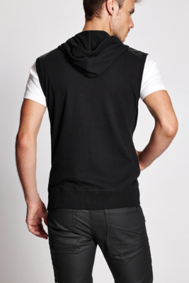 hoodie with vest