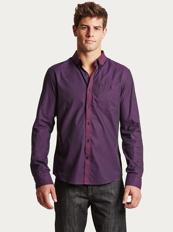 Fern Long-Sleeve Shirt | GbyGuess.com