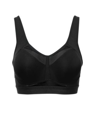 Champion Women's Motion Control Underwire Sports Bra Bra Black Size 38B ...