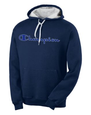 Champion Eco™ Fleece Mens Hoodie with Script Graphic Style CG1052