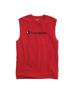 champion men's sleeveless t shirts