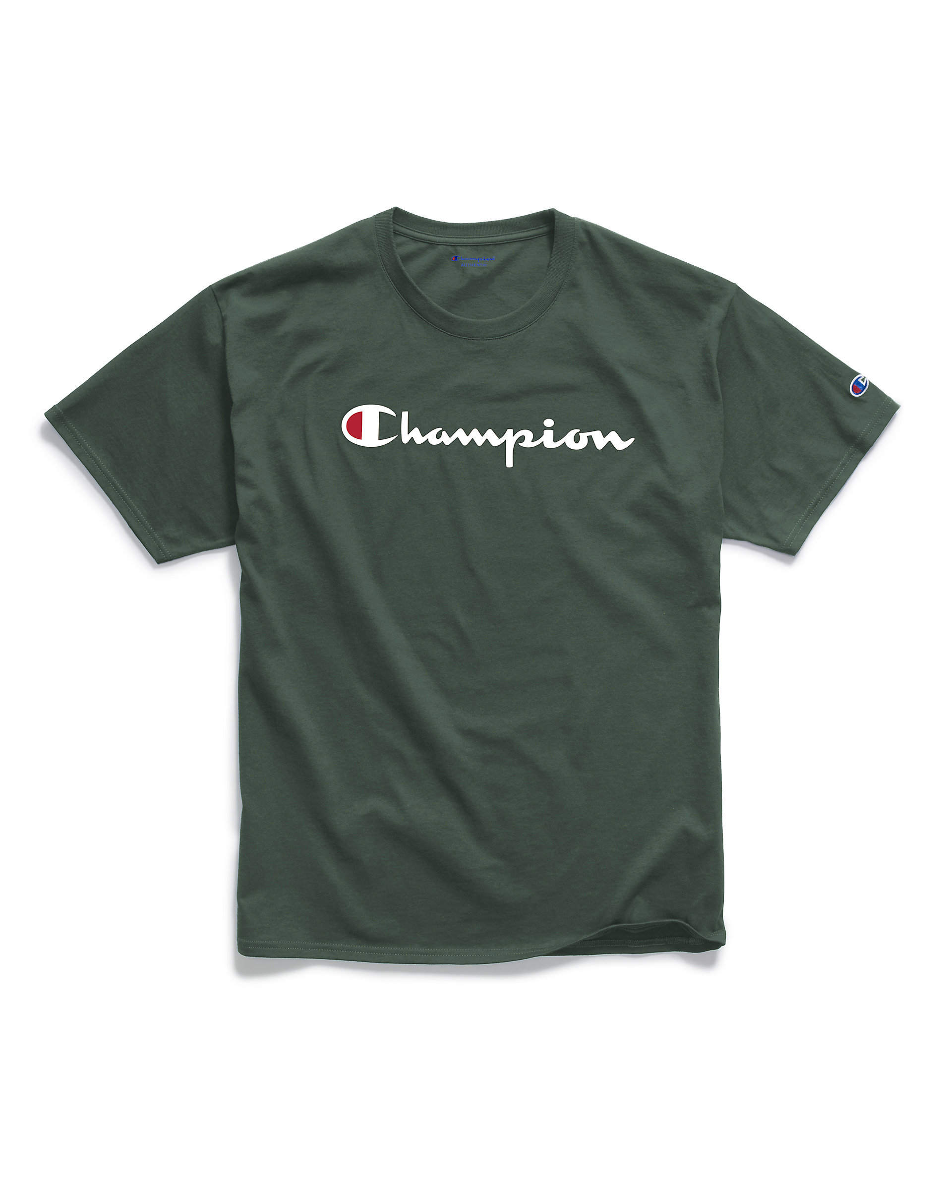Champion Men's Athletics Classic Jersey Tee Sun Champion Logo