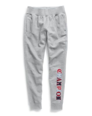 grey sweatpants women's champion