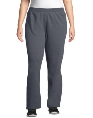 Hanes Women's EcoSmart Fleece Petite Sweatpants, Open Bottom Sweatpants,  Petite, 28.5'', Ebony, S price in Saudi Arabia,  Saudi Arabia