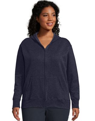 Plus size fleece cheap zip up jacket