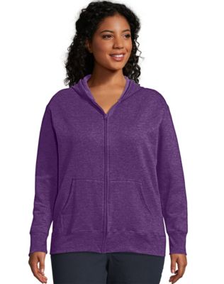 Plus size discount hoodie with zipper