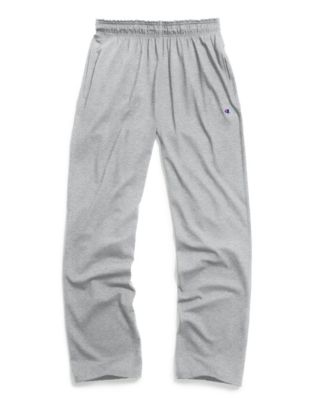 men's open bottom joggers