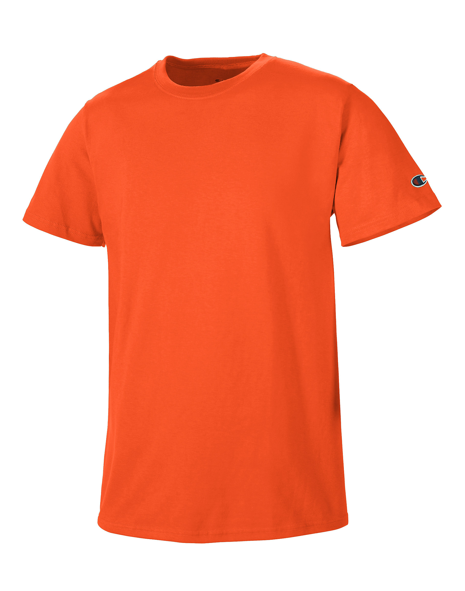 Champion T-Shirt Tee Short Sleeve Crew Neck Classic Jersey Tagless 100% Cotton
