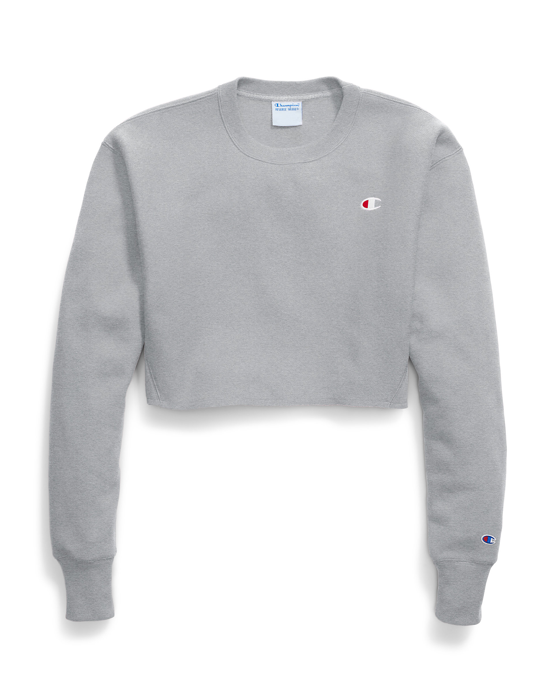 Champion Leben Cropped Abgeschnitten Sweatshirt Crew Damen Champion Leben Cropped Abgeschnitten Sweatshirt Crew Damen
