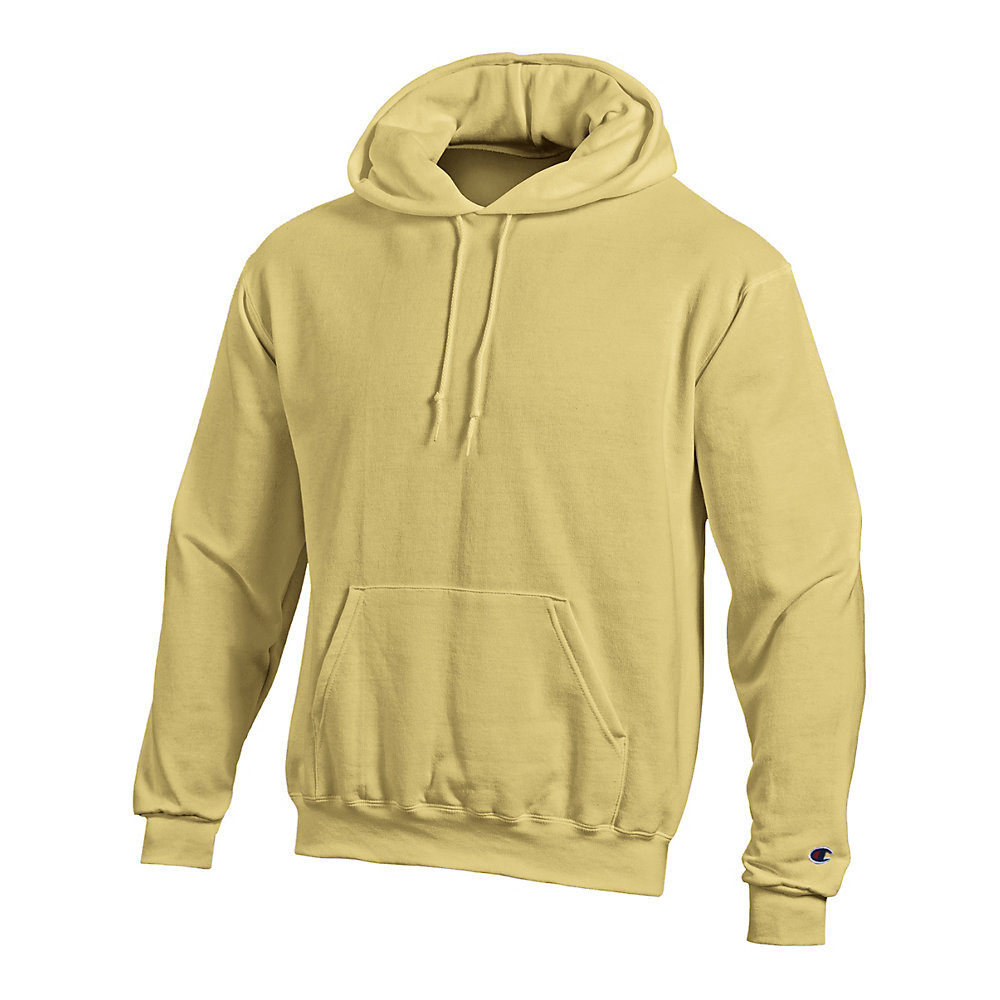 Champion Double Dry Action Fleece Pullover HoodVegas Gold | eBay