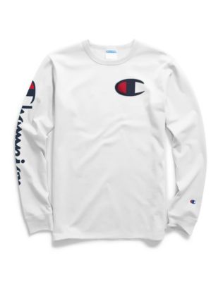 champion life men's heritage long sleeve tee