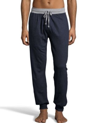 hanes men's jogger pants