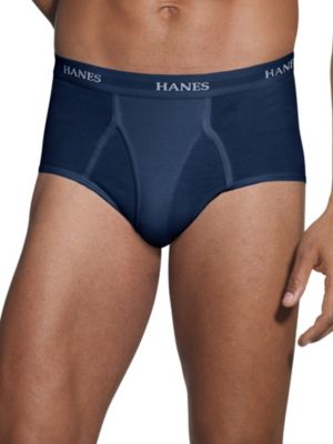 Hanes Men's TAGLESS No Ride Up Briefs with Comfort Flex Waistband