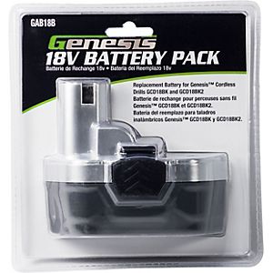 Genesis GAB18B 18 Volt Nickel Cadmium Battery Pack | eBay