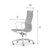 Eames Aluminum Group Executive Chair