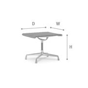 Eames Aluminum Group Ottoman