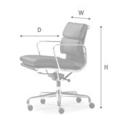 Eames Soft Pad Management Chair