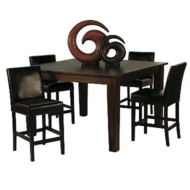 Round Counter Height 5-pc Chair and Table Set | Overstock.com