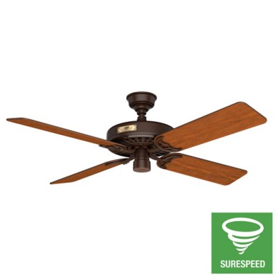 Photos - Fan Hunter Outdoor Original Cherry Blades 52 inch Ceiling  