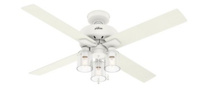 Hunter Pelston with LED Light 52 inch Ceiling Fan