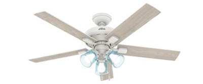Photos - Fan Hunter Whittier with LED Light 52 inch Ceiling  