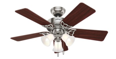 Photos - Fan Hunter Southern Breeze with 3 Lights 42 inch Ceiling  