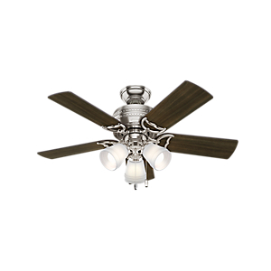 Brushed Nickel Ceiling Fans With Lights Or Without