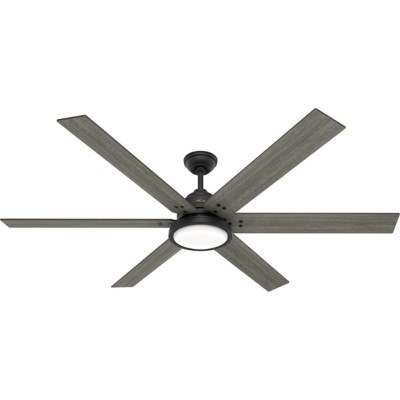 Photos - Fan Hunter Warrant with LED Light 70 inch Ceiling  