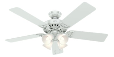 Photos - Fan Hunter Studio Series with 4 Lights 52 inch Ceiling  