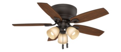 Photos - Fan Casablanca Durant 3 Light Low Profile with 3 Lights 44 inch Ceiling  
