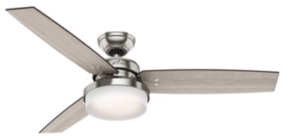 Sentinel With Led Light 52 Inch Ceiling Fan Hunter Fan