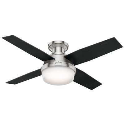 Hunter Dempsey Low Profile with Light 44 inch Ceiling Fan