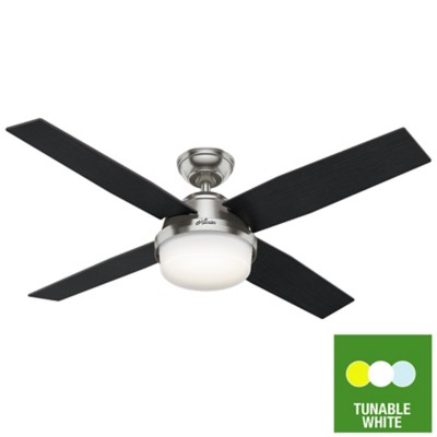 Hunter Dempsey with Tunable White LED Light 52 Inch Ceiling Fan