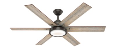 Warrant With Led Light 60 Inch Ceiling Fan Hunter Fan