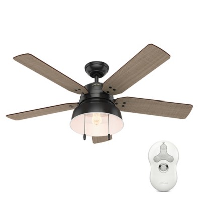 Black Ceiling Fans With Lights Or Without Hunter Fan