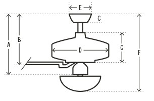 Sentinel With Led Light 52 Inch Ceiling Fan Hunter Fan