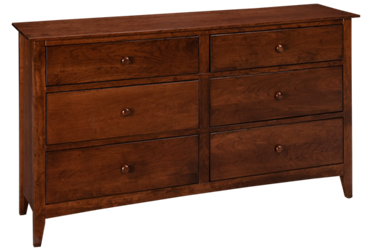 Arches 6 Drawer Dresser